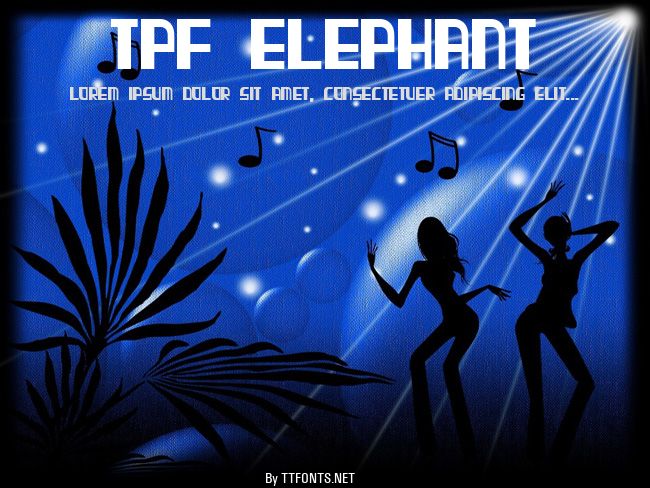 TPF Elephant example